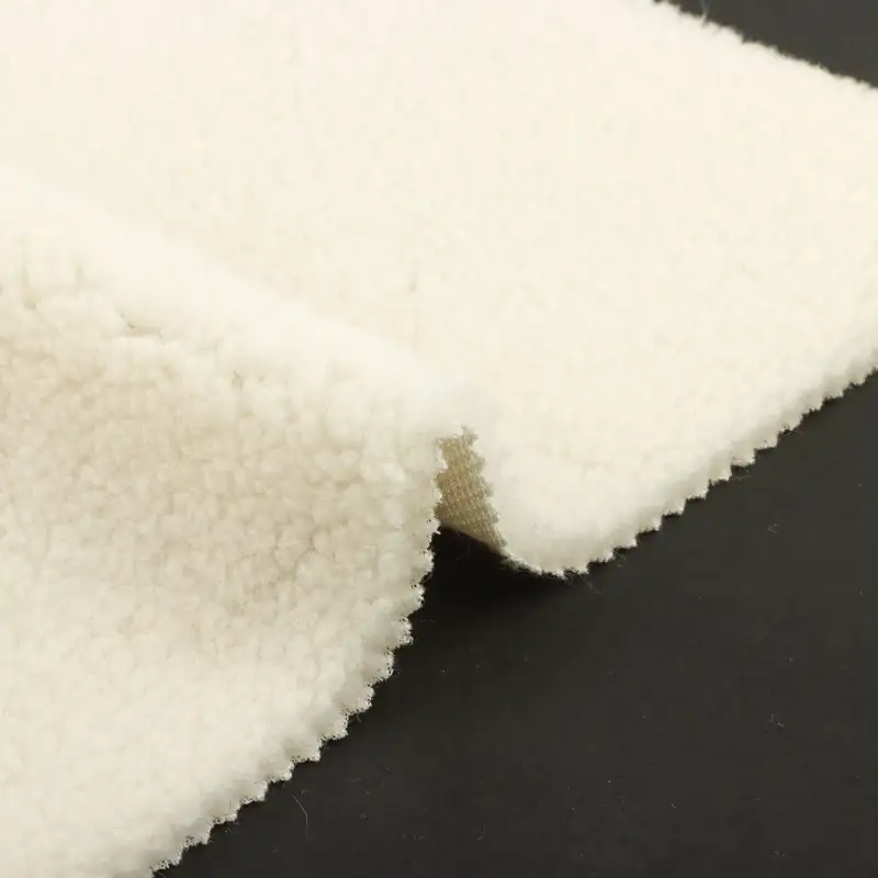 China Fabric for Trench Coat,Overcoat Sherpa Knit Fabric Polyester Pink color buy from China wholesaler bulk order at wholesale price free worldwide shipping Alibaba