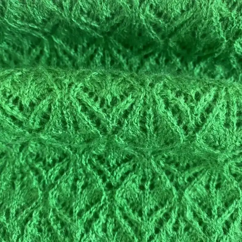 China Yarn for Open Cardigan (Sweater) Semi-Worsted Spun Regular Yarn Recycled Polyester Acrylic GREEN color buy from China wholesaler bulk order at wholesale price free worldwide shipping Alibaba