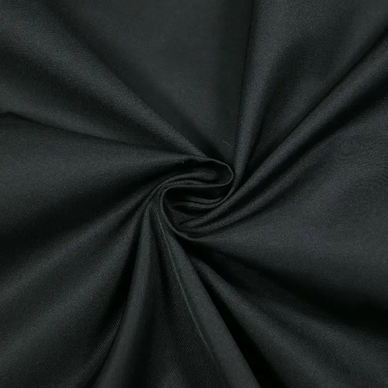 China Fabric for Shorts,Trench Coat,Ruffle Shirt Dress,Strap Midi Dress Composite fabric Synthetic Woven Fabric Polyester black color buy from China wholesaler bulk order at wholesale price free worldwide shipping Alibaba