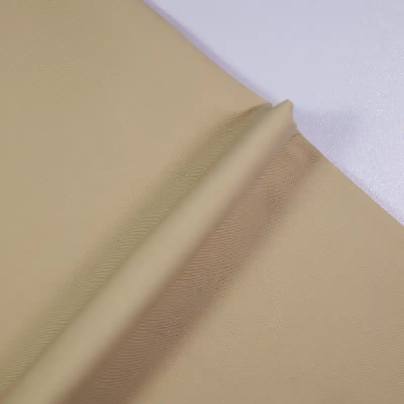 China Fabric for Pants,Blazer,Trench Coat TC Twill Woven Blended Fabric Polyester Cotton khaki color buy from China wholesaler bulk order at wholesale price free worldwide shipping Alibaba