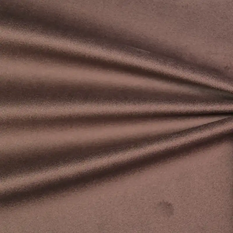 China Fabric for Pants,Jackets,Skirt,Suit Weft Suede Knit Fabric Polyester brown color buy from China wholesaler bulk order at wholesale price free worldwide shipping Alibaba