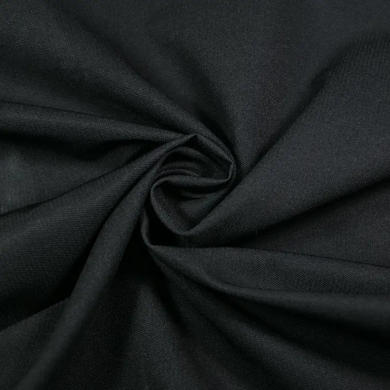 China Fabric for Jackets,Trench Coat Jacquard Synthetic Woven Fabric Polyester black color buy from China wholesaler bulk order at wholesale price free worldwide shipping Alibaba