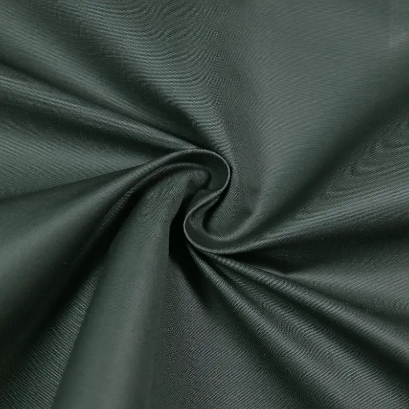 China Fabric for Trench Coat Oxford Synthetic Woven Fabric Polyester dark green color buy from China wholesaler bulk order at wholesale price free worldwide shipping Alibaba