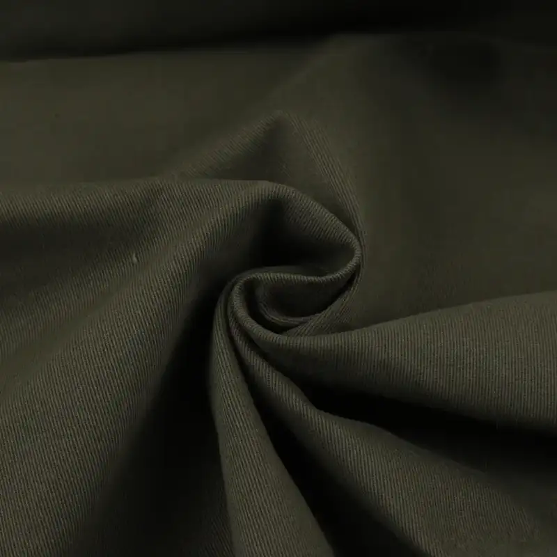 Bangladesh Fabric for Jackets,Blazer Twill Natural Woven Fabric BCI Cotton Spandex LEAF GREEN color buy from Bangladesh wholesaler bulk order at wholesale price free worldwide shipping Alibaba