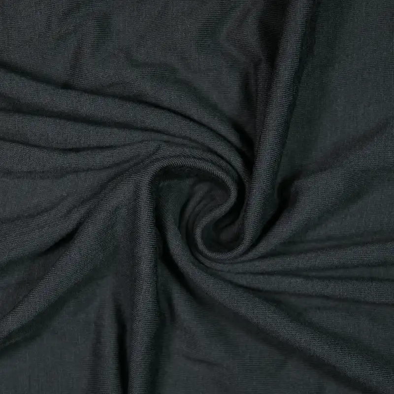 China Fabric for T-Shirt,Shorts,Jogger,Tank Midi Dress Single Jersey Knit Fabric Modal Elastane black color buy from China wholesaler bulk order at wholesale price free worldwide shipping Alibaba