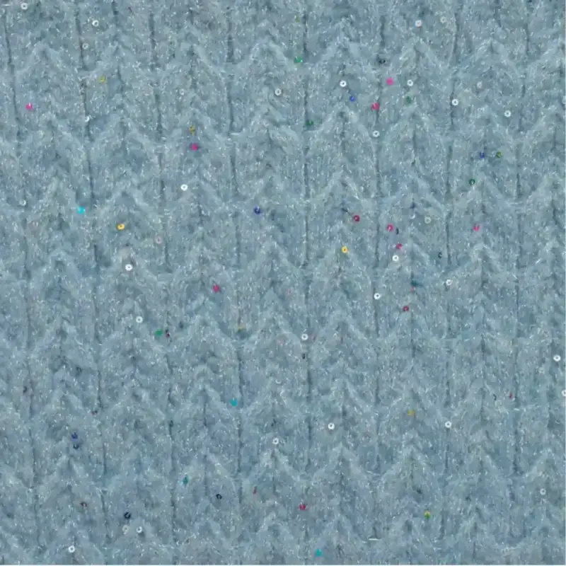 China Yarn for Half-Zipper Cardigan (Sweater),Knitted Jacket (Sweater),Round Neck Pullover (Sweater),Women's Pants (Sweater),Roll Neck Jumper (Sweater) Mossy Yarn Fancy Yarn Recycled Polyester re-nylon Recycled Acrylic RWS Wool Lurex Sequin Blue color buy from China wholesaler bulk order at wholesale price free worldwide shipping Alibaba