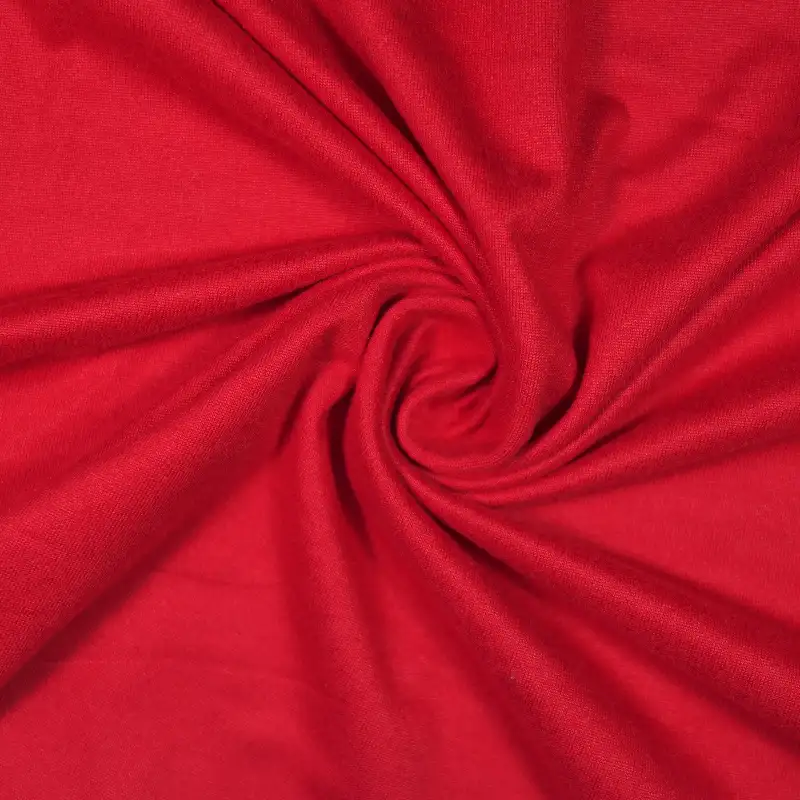 China Fabric for T-Shirt,Skirt,Tank Midi Dress,Tier Midi Shirt Dress Single Jersey Knit Fabric Polyester Spandex red color buy from China wholesaler bulk order at wholesale price free worldwide shipping Alibaba