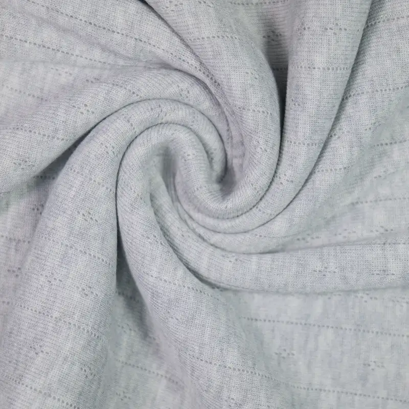 China Fabric for T-Shirt,Skirt,Ruffle Shirt Dress,Strap Midi Dress Jacquard Knit Fabric Polyester Rayon grey color buy from China wholesaler bulk order at wholesale price free worldwide shipping Alibaba