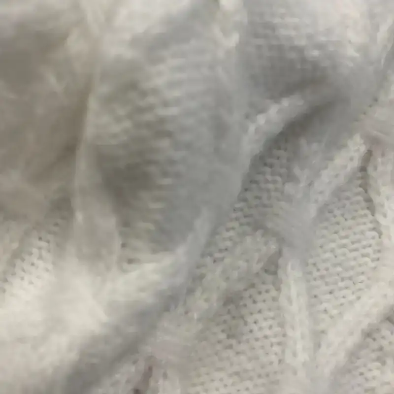 China Yarn for Open Cardigan (Sweater) Air Spun Yarn Fancy Yarn Recycled Polyester Polyester white color buy from China wholesaler bulk order at wholesale price free worldwide shipping Alibaba