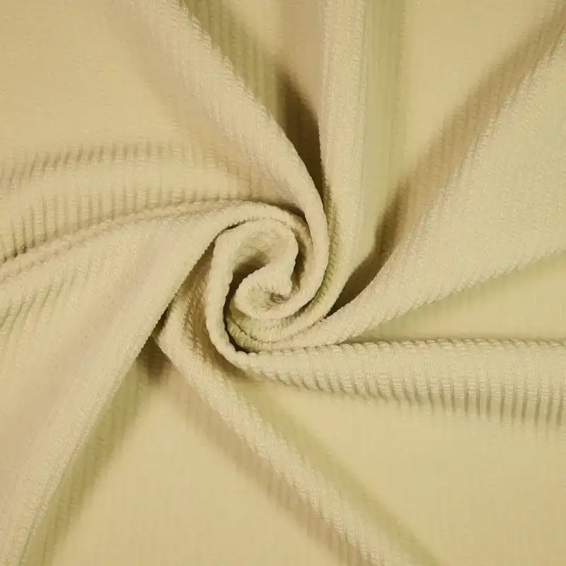 China Fabric for Pants,Skirt Jacquard Knit Fabric Polyester Spandex Yellow color buy from China wholesaler bulk order at wholesale price free worldwide shipping Alibaba