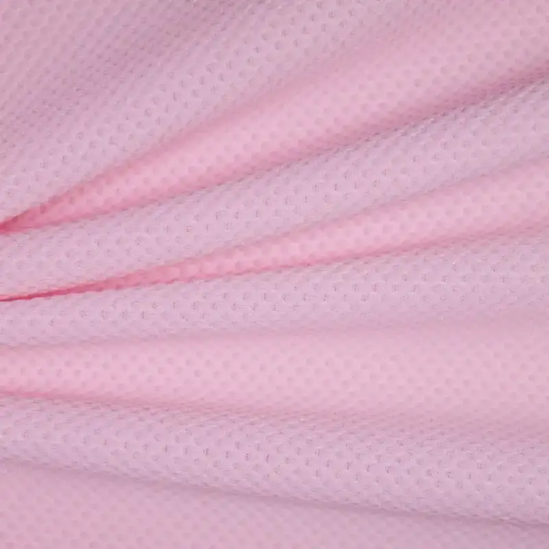 China Fabric for Pants,Crop Top Jacquard Knit Fabric Polyester Spandex Pink color buy from China wholesaler bulk order at wholesale price free worldwide shipping Alibaba