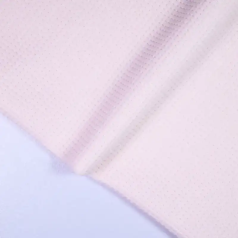 China Fabric for Jackets,Trench Coat,Overcoat,Casual Baseball Jacket Waffle Knit Fabric Polyester Pink color buy from China wholesaler bulk order at wholesale price free worldwide shipping Alibaba