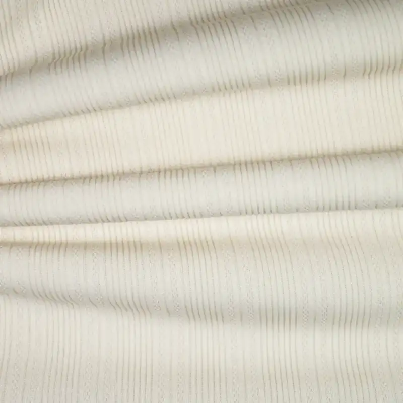 China Fabric for Pants,Hoodie,Over Shirt Jacquard Knit Fabric Polyester Spandex Beige color buy from China wholesaler bulk order at wholesale price free worldwide shipping Alibaba