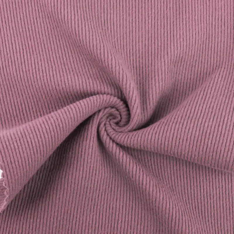 China Fabric for Pajamas Rib Knit Fabric Polyester Spandex Rose color buy from China wholesaler bulk order at wholesale price free worldwide shipping Alibaba
