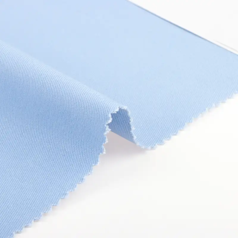 China Fabric for Pants,Jackets Cotton Twill Natural Woven Fabric Cotton Spandex Blue color buy from China wholesaler bulk order at wholesale price free worldwide shipping Alibaba