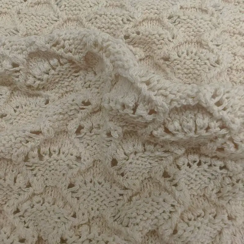 China Yarn for Open Cardigan (Sweater),Full-Zipper Cardigan (Sweater),Half-Zipper Cardigan (Sweater) Ladder Yarn Fancy Yarn Recycled Polyester BCI Cotton cream-coloured color buy from China wholesaler bulk order at wholesale price free worldwide shipping Alibaba