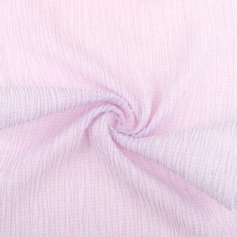 China Fabric for Skirt,Shirt Long Sleeve Button (Sweater),Dresses (Cardigan Open) (Sweater),Skirt (Sweater) Jacquard Knit Fabric Polyester Rayon Spandex Purple color buy from China wholesaler bulk order at wholesale price free worldwide shipping Alibaba