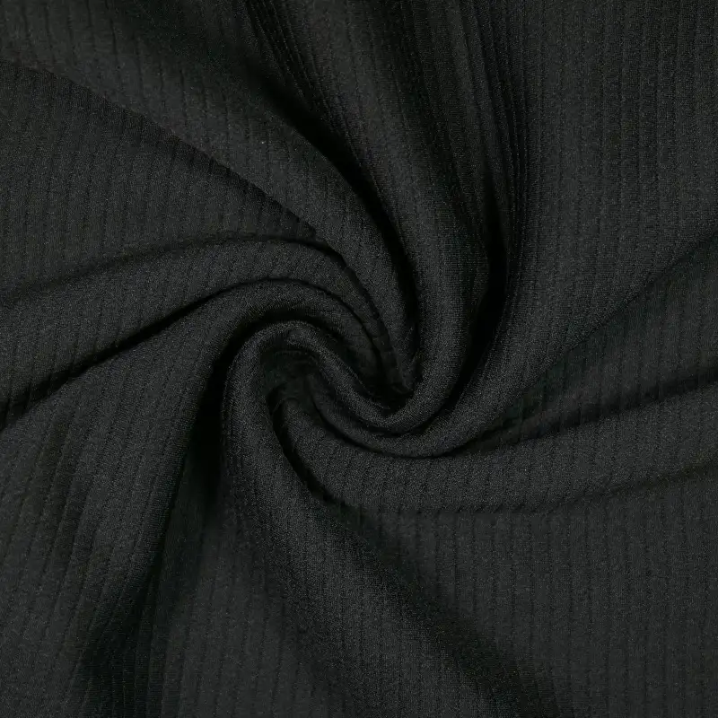 China Fabric for Jackets,Polo Shirt Jacquard Knit Fabric Polyester Spandex black color buy from China wholesaler bulk order at wholesale price free worldwide shipping Alibaba
