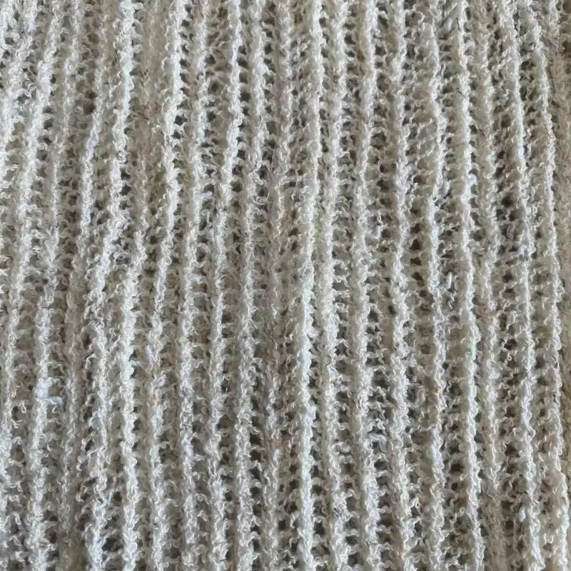 China Yarn for Open Cardigan (Sweater) Boucle Yarn Fancy Yarn Acrylic Polyester Nylon ECRU color buy from China wholesaler bulk order at wholesale price free worldwide shipping Alibaba