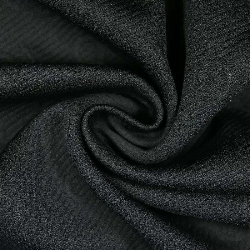 China Fabric for Shirt,Jackets,Open Waistcoat Jacquard Knit Fabric Polyester Spandex black&white color buy from China wholesaler bulk order at wholesale price free worldwide shipping Alibaba