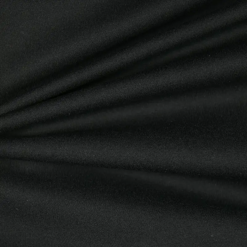 China Fabric for Jackets,Skirt,Trench Coat Ponte Roma Knit Fabric Rayon Nylon Spandex black color buy from China wholesaler bulk order at wholesale price free worldwide shipping Alibaba
