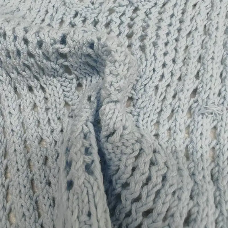 China Yarn for Open Cardigan (Sweater),Full-Zipper Cardigan (Sweater),Half-Zipper Cardigan (Sweater) Ring Spun Regular Yarn Cotton blue color buy from China wholesaler bulk order at wholesale price free worldwide shipping Alibaba