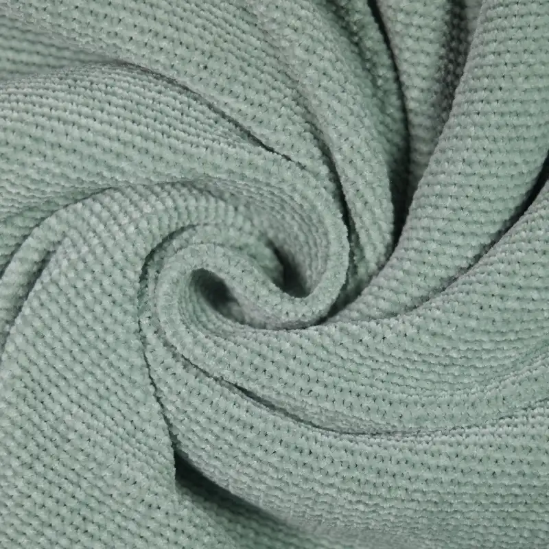 China Fabric for Jackets,Hoodie,Trench Coat Jacquard Knit Fabric Polyester grey color buy from China wholesaler bulk order at wholesale price free worldwide shipping Alibaba