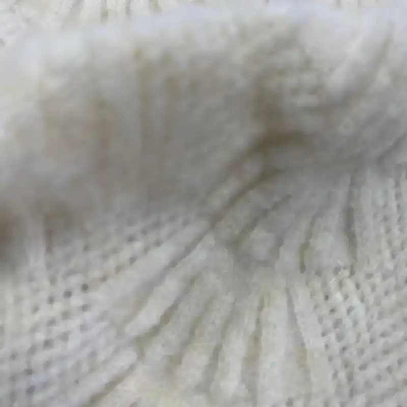 China Yarn for Open Cardigan (Sweater) Mossy Yarn Fancy Yarn Recycled Polyester Wool Elastane ECRU color buy from China wholesaler bulk order at wholesale price free worldwide shipping Alibaba