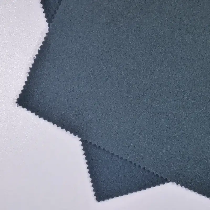 China Fabric for Hoodie,Trench Coat,Hoodie  (Sweater),Kids Casual Trousers Polar Fleece Knit Fabric Polyester blue color buy from China wholesaler bulk order at wholesale price free worldwide shipping Alibaba