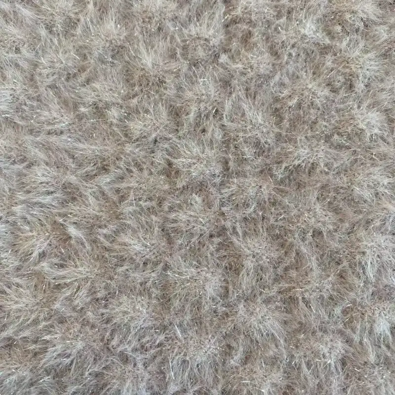 China Yarn for Open Cardigan (Sweater) Cat Feather Yarn Fancy Yarn Nylon Lurex 藕粉BD203 color buy from China wholesaler bulk order at wholesale price free worldwide shipping Alibaba