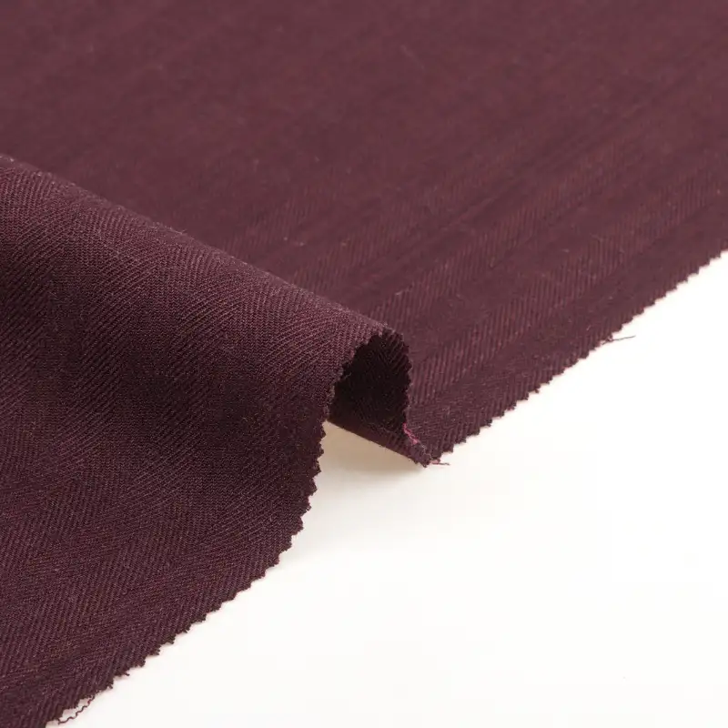 China Fabric for Pants,Suit Trouser,Blazer,Skirt,Trench Coat,Suit,Men's Pants (Sweater),Women's Pants (Sweater) Twill Woven Blended Fabric Polyester Rayon Linen Red color buy from China wholesaler bulk order at wholesale price free worldwide shipping Alibaba