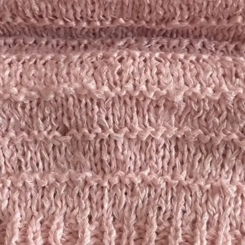 China Yarn for Open Cardigan (Sweater) Tubular Tape Yarn Fancy Yarn Polyester PINK color buy from China wholesaler bulk order at wholesale price free worldwide shipping Alibaba
