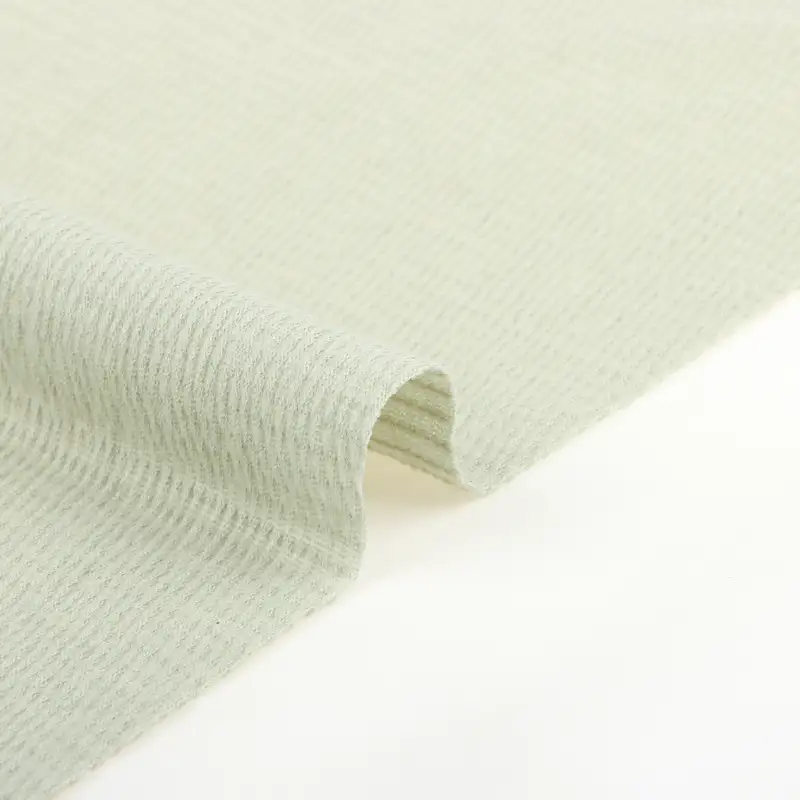 China Fabric for T-Shirt,Crop Top Pullover (Sweater),Dresses (Pullover) (Sweater) Jacquard Knit Fabric Polyester Rayon Spandex palegreen color buy from China wholesaler bulk order at wholesale price free worldwide shipping Alibaba