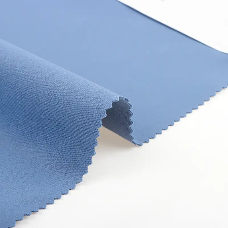 China Fabric for Sweatshirt,Tracksuits Scuba Knit Fabric Polyester Spandex BLUE color buy from China wholesaler bulk order at wholesale price free worldwide shipping Alibaba