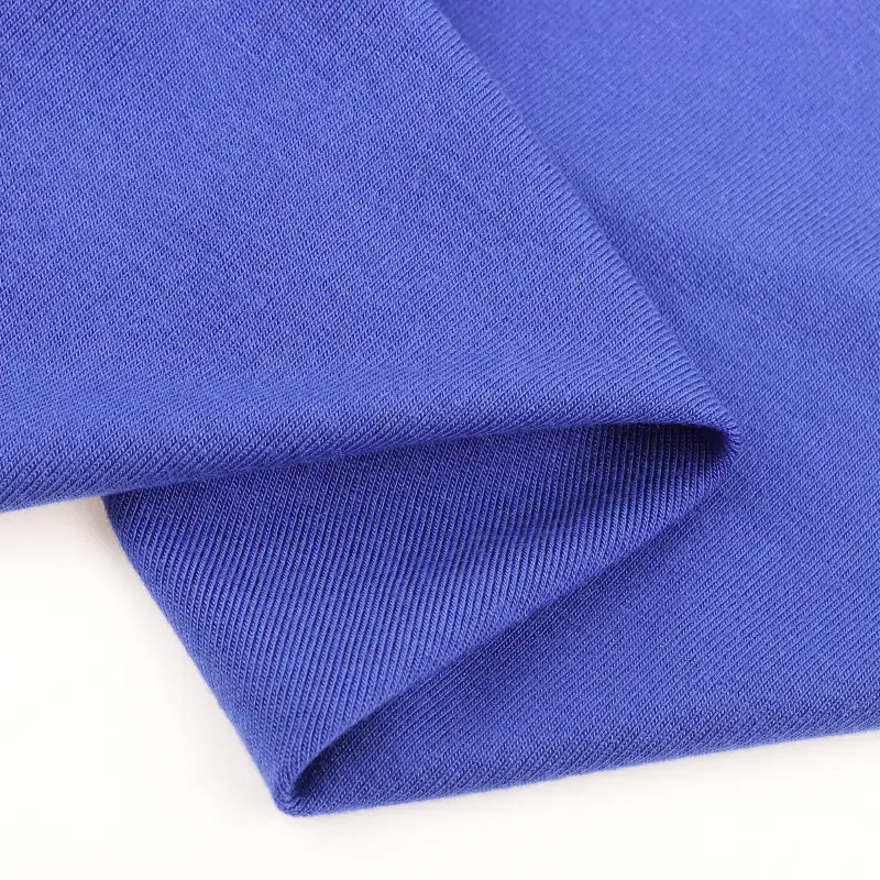 China Fabric for T-shirt (Sweater),Cami Top (Sweater),Tank Wrap Midi Dress Single Jersey Knit Fabric Modal Spandex BLUE color buy from China wholesaler bulk order at wholesale price free worldwide shipping Alibaba