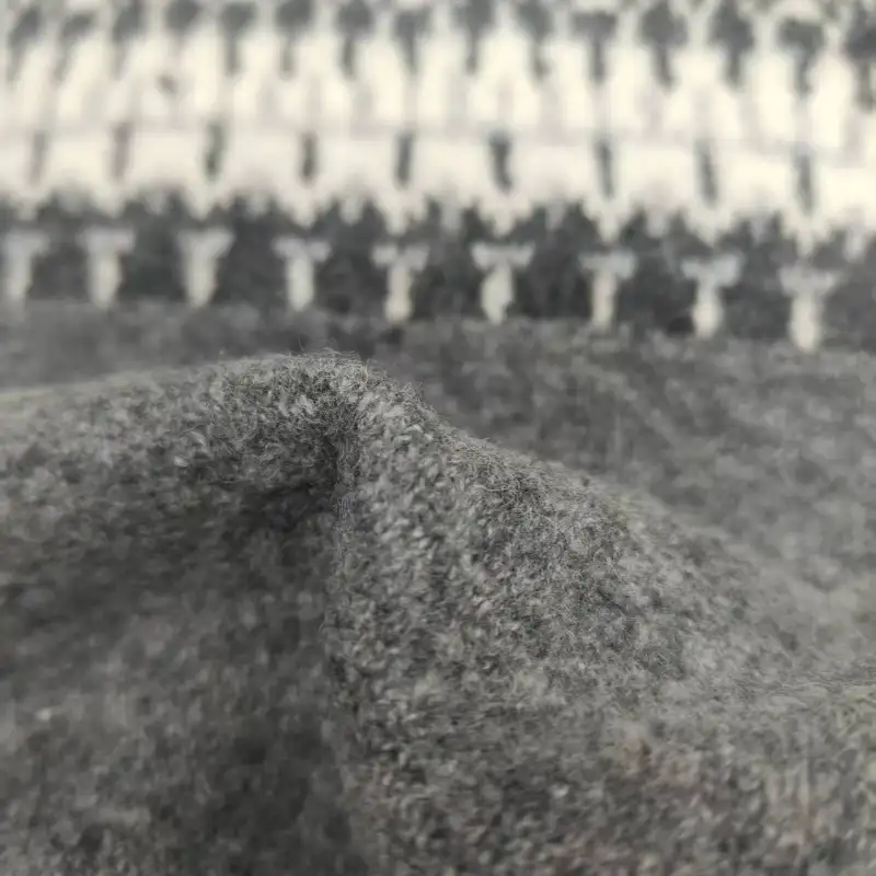 China Yarn for Open Cardigan (Sweater),Full-Zipper Cardigan (Sweater),Half-Zipper Cardigan (Sweater) Mossy Yarn Fancy Yarn Recycled Polyester Recycled Acrylic RWS Wool Spandex Gray,White color buy from China wholesaler bulk order at wholesale price free worldwide shipping Alibaba