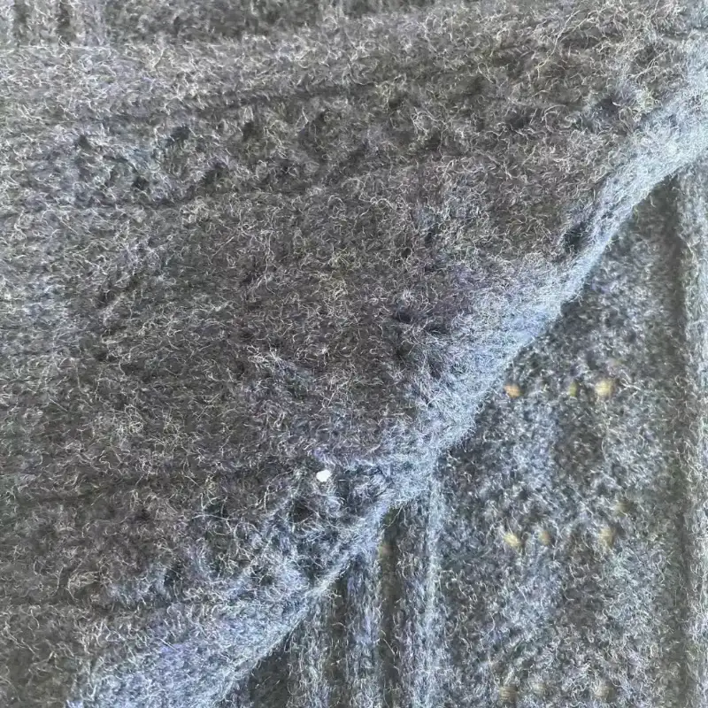 China Yarn for Open Cardigan (Sweater) Air Spun Yarn Fancy Yarn Recycled Polyester Polyester Acrylic Nylon Wool NAVY color buy from China wholesaler bulk order at wholesale price free worldwide shipping Alibaba