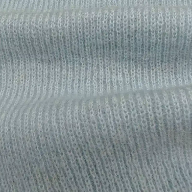 China Yarn for Open Cardigan (Sweater),Full-Zipper Cardigan (Sweater),Half-Zipper Cardigan (Sweater) Mossy Yarn Fancy Yarn Wool Mohair Nylon blue color buy from China wholesaler bulk order at wholesale price free worldwide shipping Alibaba