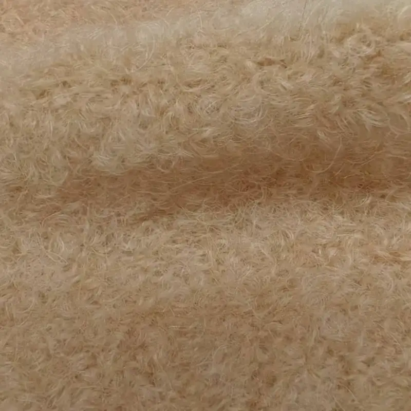 China Yarn for Open Cardigan (Sweater),Full-Zipper Cardigan (Sweater),Half-Zipper Cardigan (Sweater) Boucle Yarn Fancy Yarn Wool Nylon Spandex khaki color buy from China wholesaler bulk order at wholesale price free worldwide shipping Alibaba