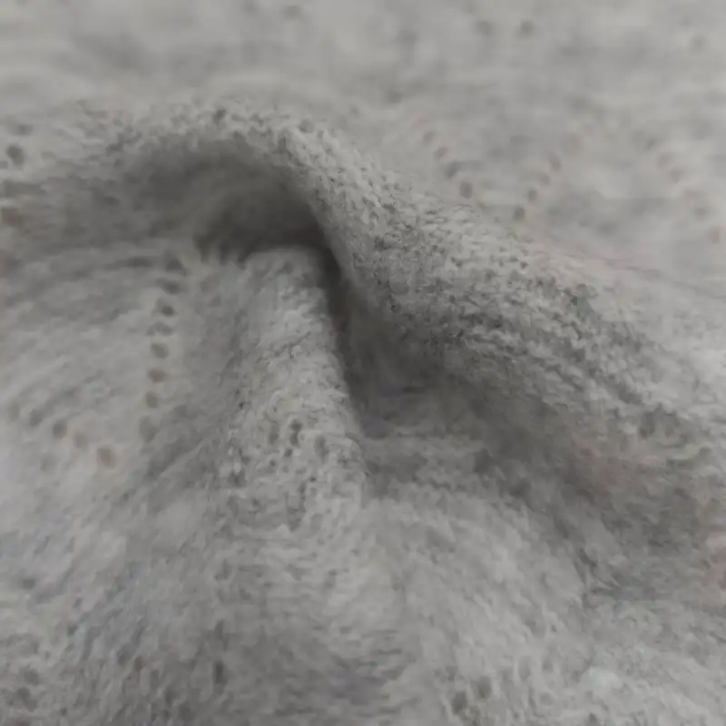 China Yarn for Open Cardigan (Sweater),Full-Zipper Cardigan (Sweater),Half-Zipper Cardigan (Sweater) Mossy Yarn Fancy Yarn Recycled Polyester Acrylic Wool Spandex Gray color buy from China wholesaler bulk order at wholesale price free worldwide shipping Alibaba