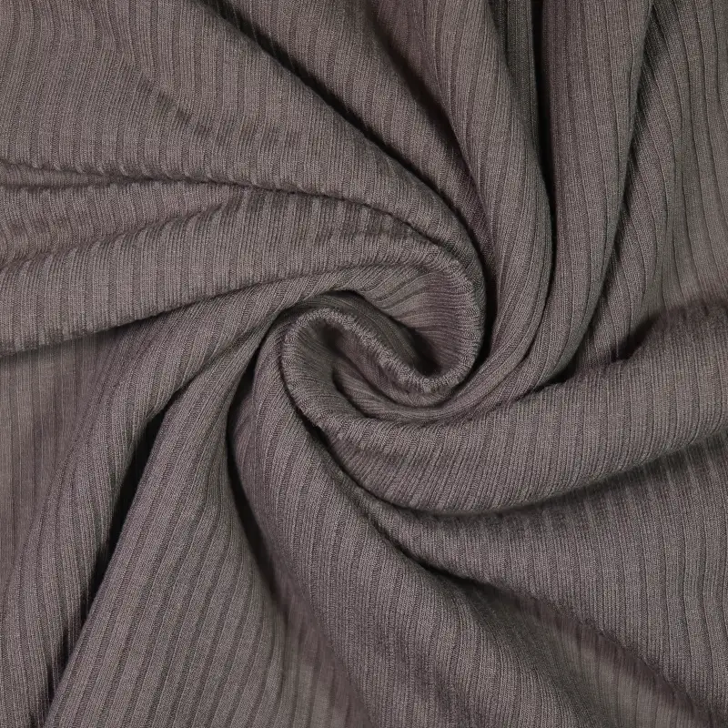 China Fabric for T-Shirt,Skirt,Sleeveless Sundress Rib Knit Fabric Rayon Spandex coff brown color buy from China wholesaler bulk order at wholesale price free worldwide shipping Alibaba