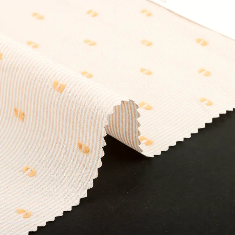 China Fabric for Shirt,Blouse,Skirt,Shorts,Kids Peter Pan Collar Dress Cotton Cut Flower Natural Woven Fabric Cotton Stripe color buy from China wholesaler bulk order at wholesale price free worldwide shipping Alibaba