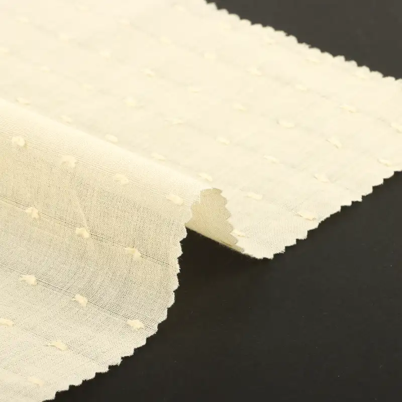 China Fabric for Shirt,Blouse,Skirt,Kids Peter Pan Collar Dress Cotton Cut Flower Natural Woven Fabric Cotton Yellow color buy from China wholesaler bulk order at wholesale price free worldwide shipping Alibaba