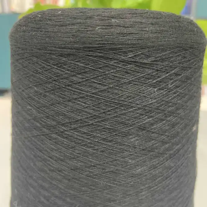 China Yarn for Ladies Vest (Sweater),Men’s Vest (Sweater) Core Spun Yarn Regular Yarn Viscose Nylon PBT black color buy from China wholesaler bulk order at wholesale price free worldwide shipping Alibaba