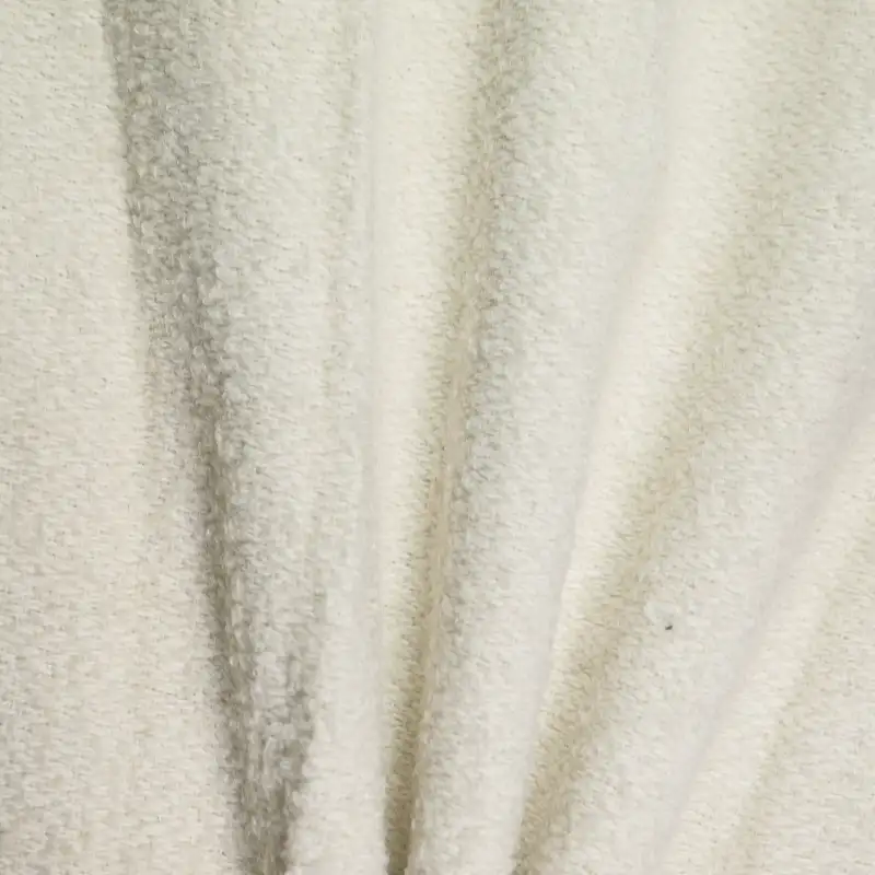 China Fabric for Jackets,Skirt,Suit,Uniform Chanel-Style Fabric Woolen Polyester white color buy from China wholesaler bulk order at wholesale price free worldwide shipping Alibaba