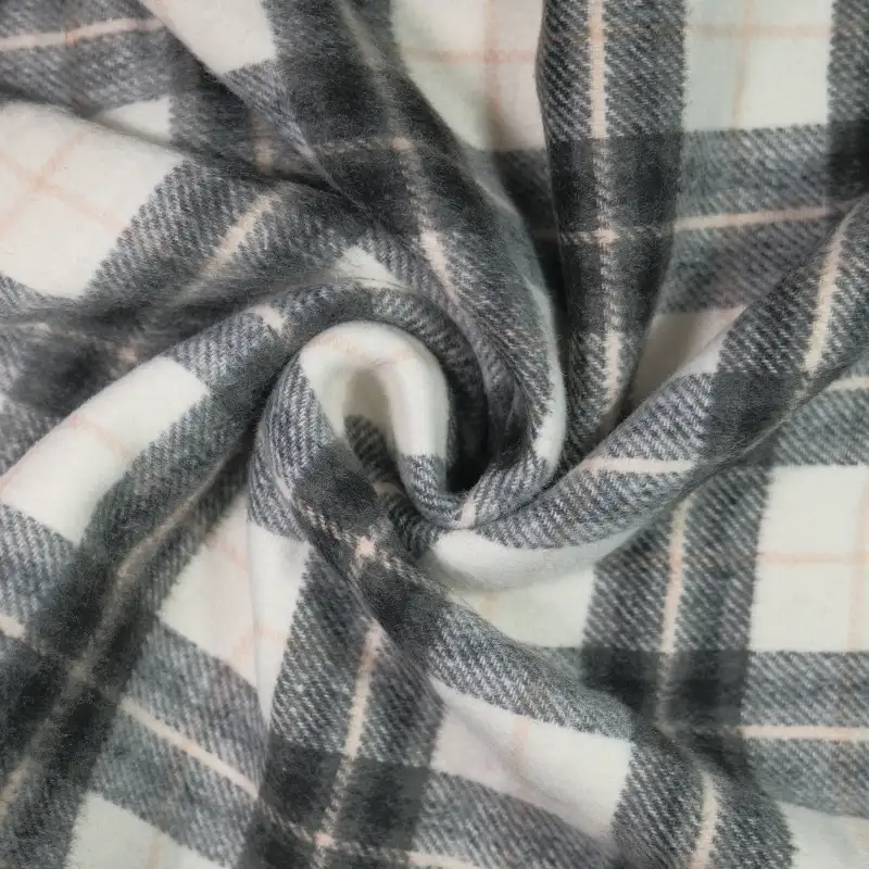 China Fabric for Pants,Skirt,Overcoat,Double-Breasted Coat Yarn Dyed Check Synthetic Woven Fabric Polyester white color buy from China wholesaler bulk order at wholesale price free worldwide shipping Alibaba