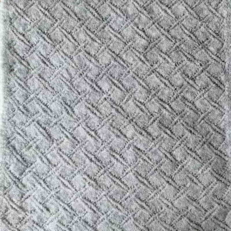 China Yarn for Tank Top,T-shirt (Sweater),Roll Neck Jumper (Sweater) Mossy Yarn Fancy Yarn Cotton Polyester Wool Elastane Gray color buy from China wholesaler bulk order at wholesale price free worldwide shipping Alibaba