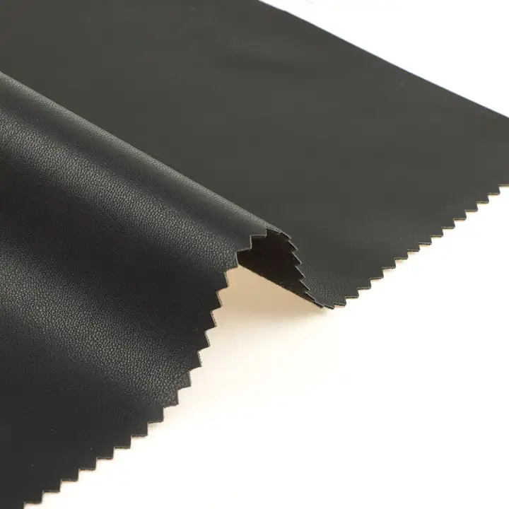 China Fabric for Jackets,Blazer,Skirt,Trench Coat Bonded fabric Bonded fabric Polyurethane----PU Black color buy from China wholesaler bulk order at wholesale price free worldwide shipping Alibaba