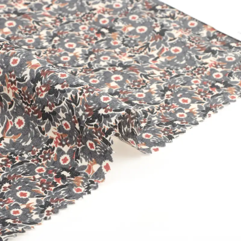 China Fabric for Shirt,Blouse,Skirt,Shorts CVC Poplin Woven Blended Fabric Cotton Polyester printing color buy from China wholesaler bulk order at wholesale price free worldwide shipping Alibaba