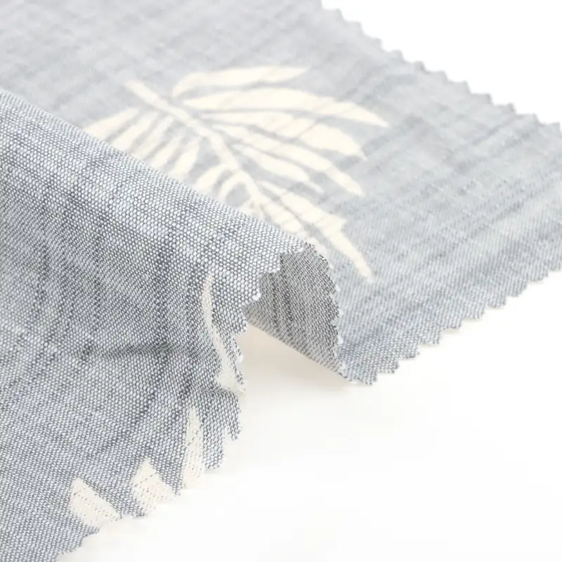 China Fabric for Shirt,Blouse,Skirt,Shorts Chambray Natural Woven Fabric Cotton Printing color buy from China wholesaler bulk order at wholesale price free worldwide shipping Alibaba
